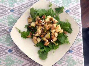 kale-goat-cheese-apple-pear-salad