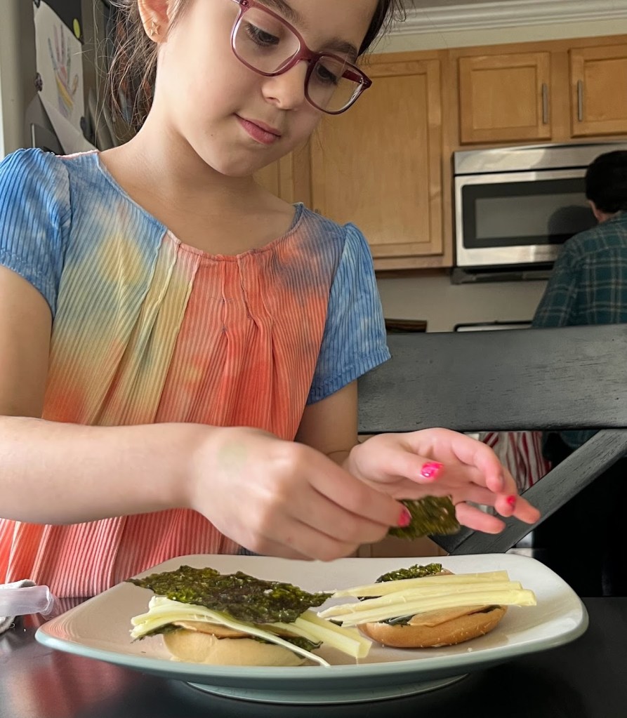 Second layer of seaweed